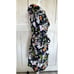 Vera Bradley womens Lightweight Fleece Robe Bloom Boom Navy Size Sm -Med NWT