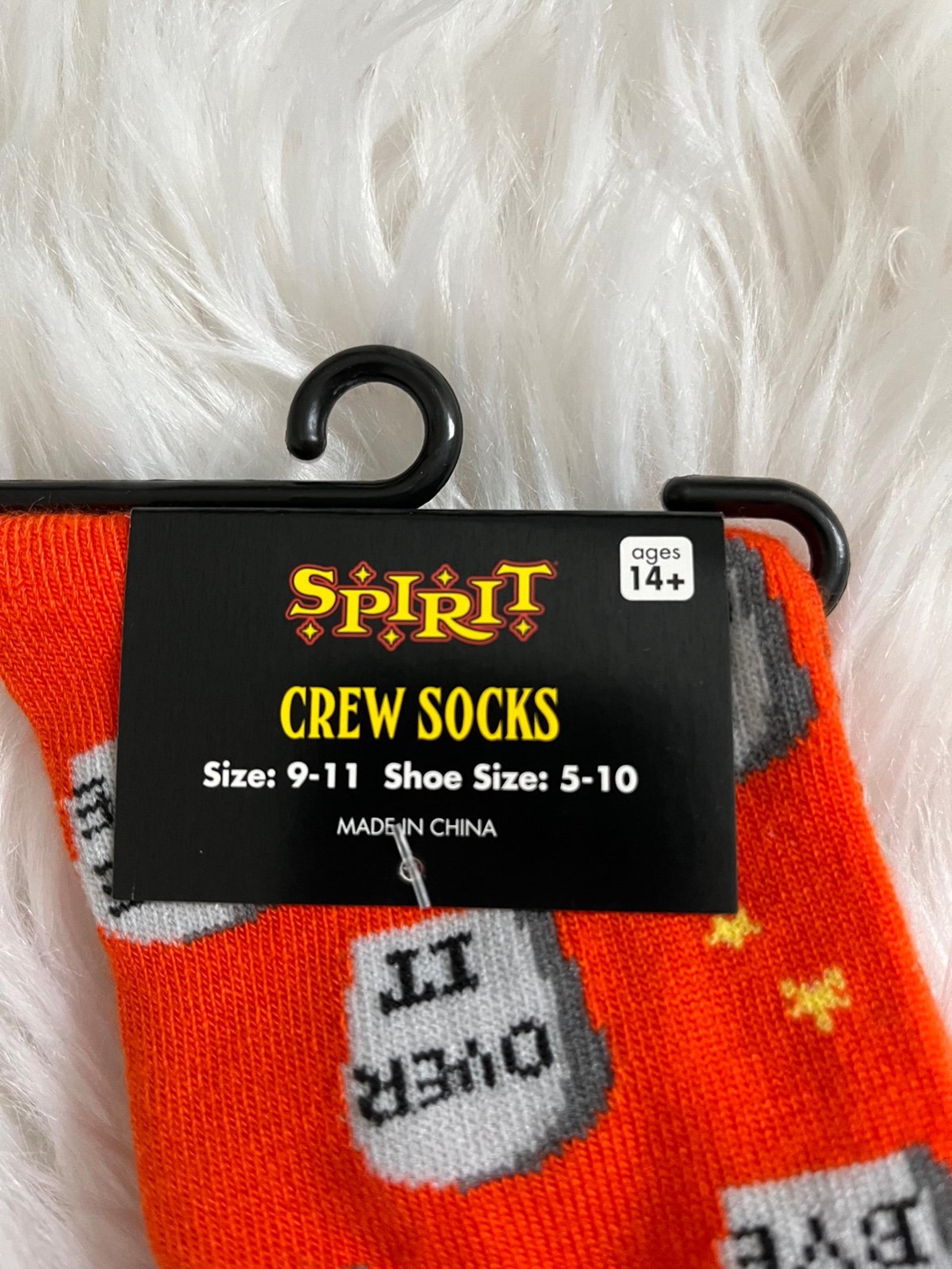 Spirit Halloween tombstone socks