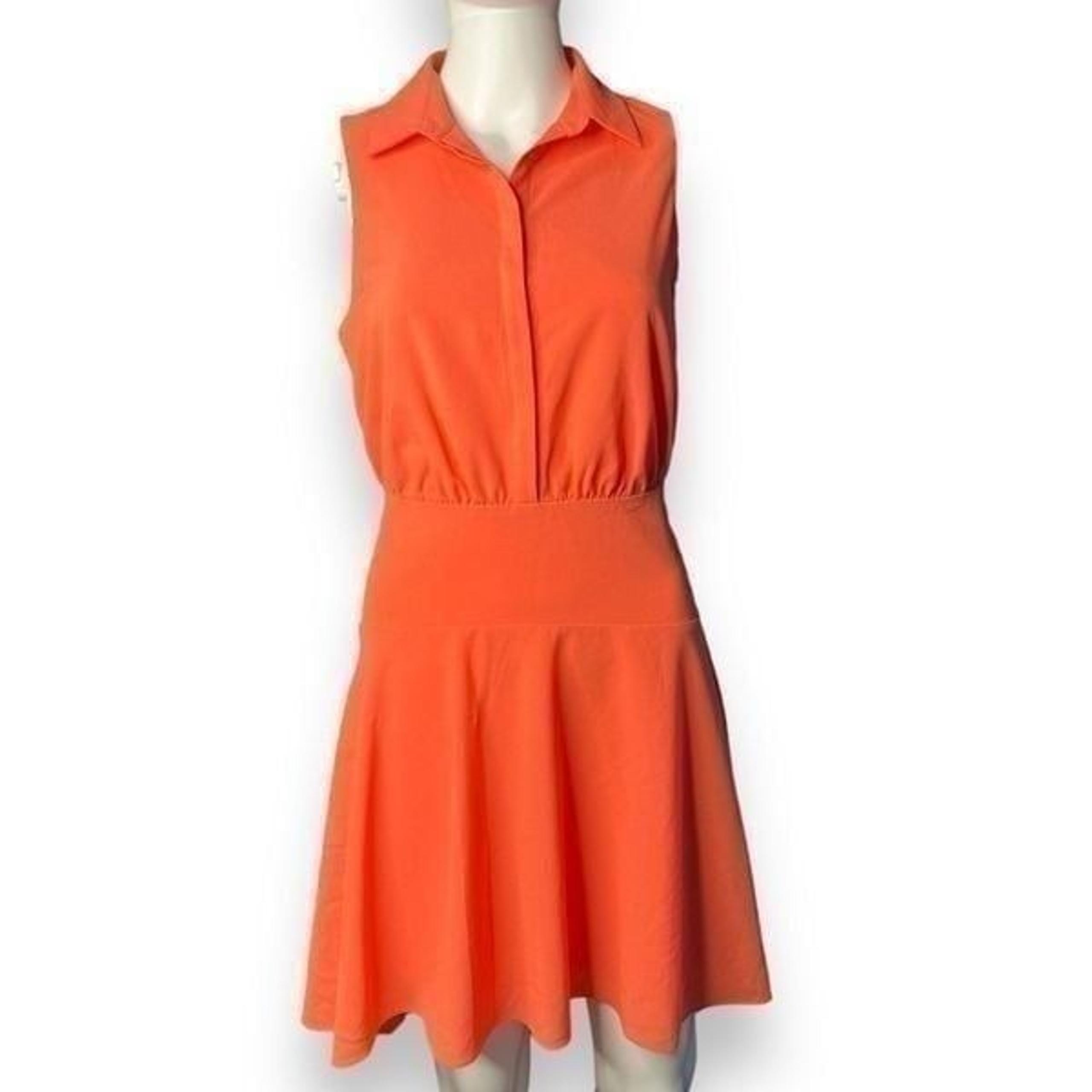 ALI and Jay collared sleeveless knee length dress pink size XS