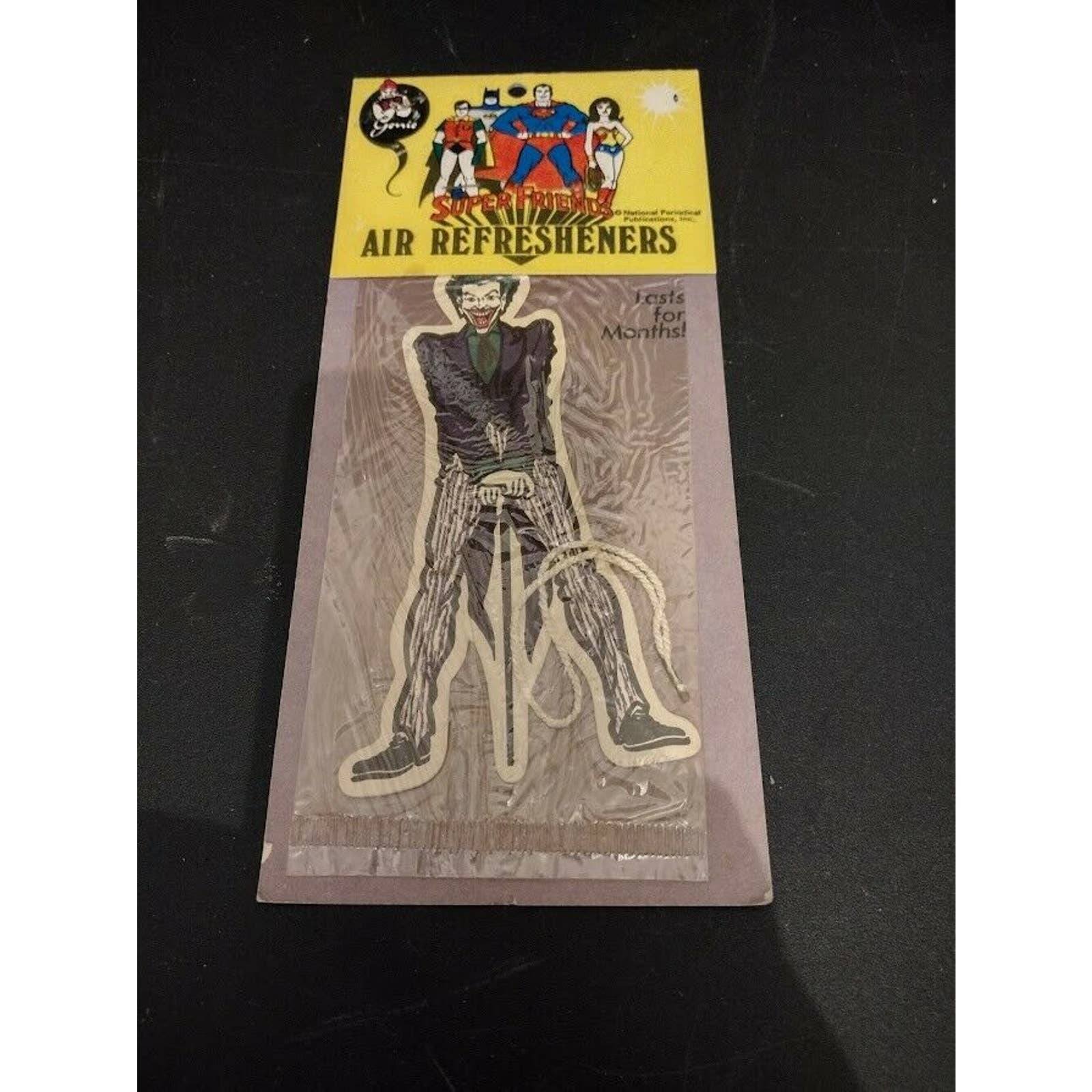 RARE SUPER FRIENDS The JOKER AIR FRESHENER MIP DC Genie 1973 Early Super Friends