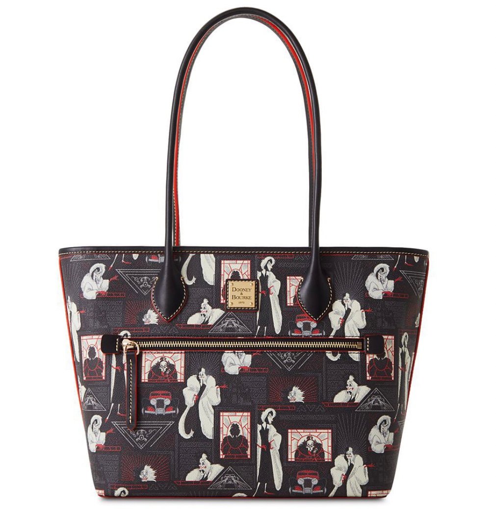 Disney Dooney & Bourke Bag - Cruella De Vil Zip Tote Bag