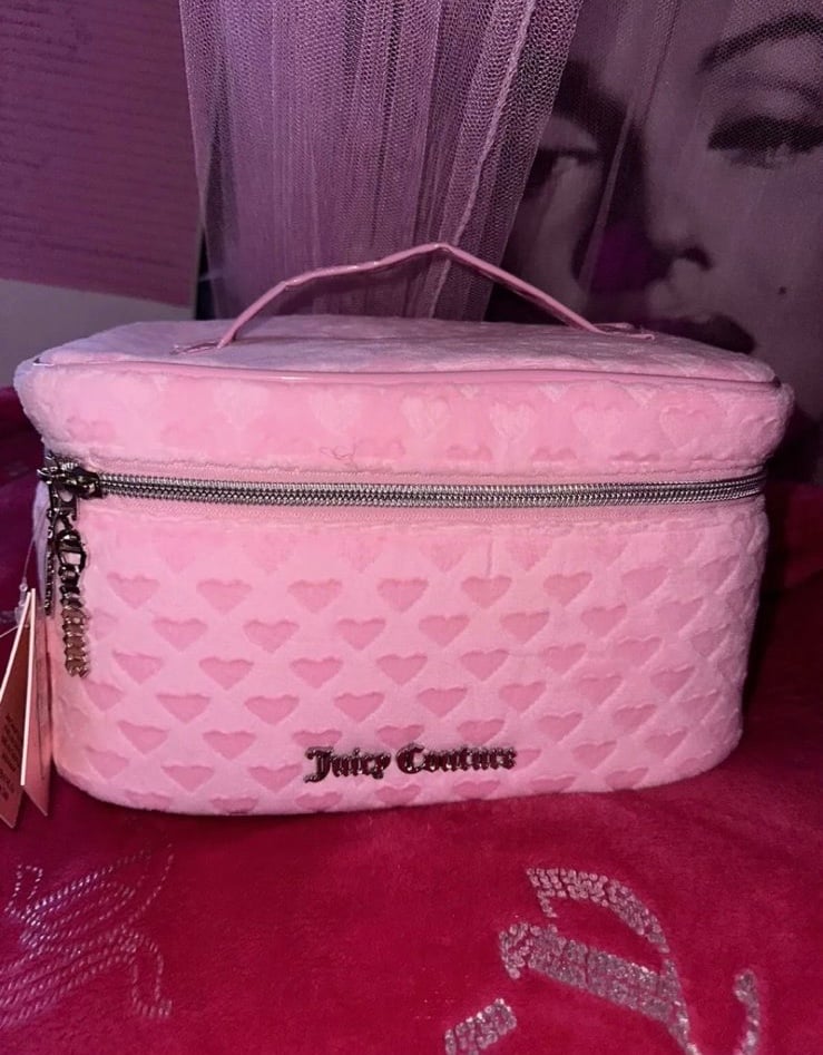 NWT Juicy Couture Train Case