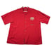 Bamboo Cay 2XL Large Short Sleeve Shirt Embroidered Red Soft Modal Cotton