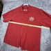 Bamboo Cay 2XL Large Short Sleeve Shirt Embroidered Red Soft Modal Cotton