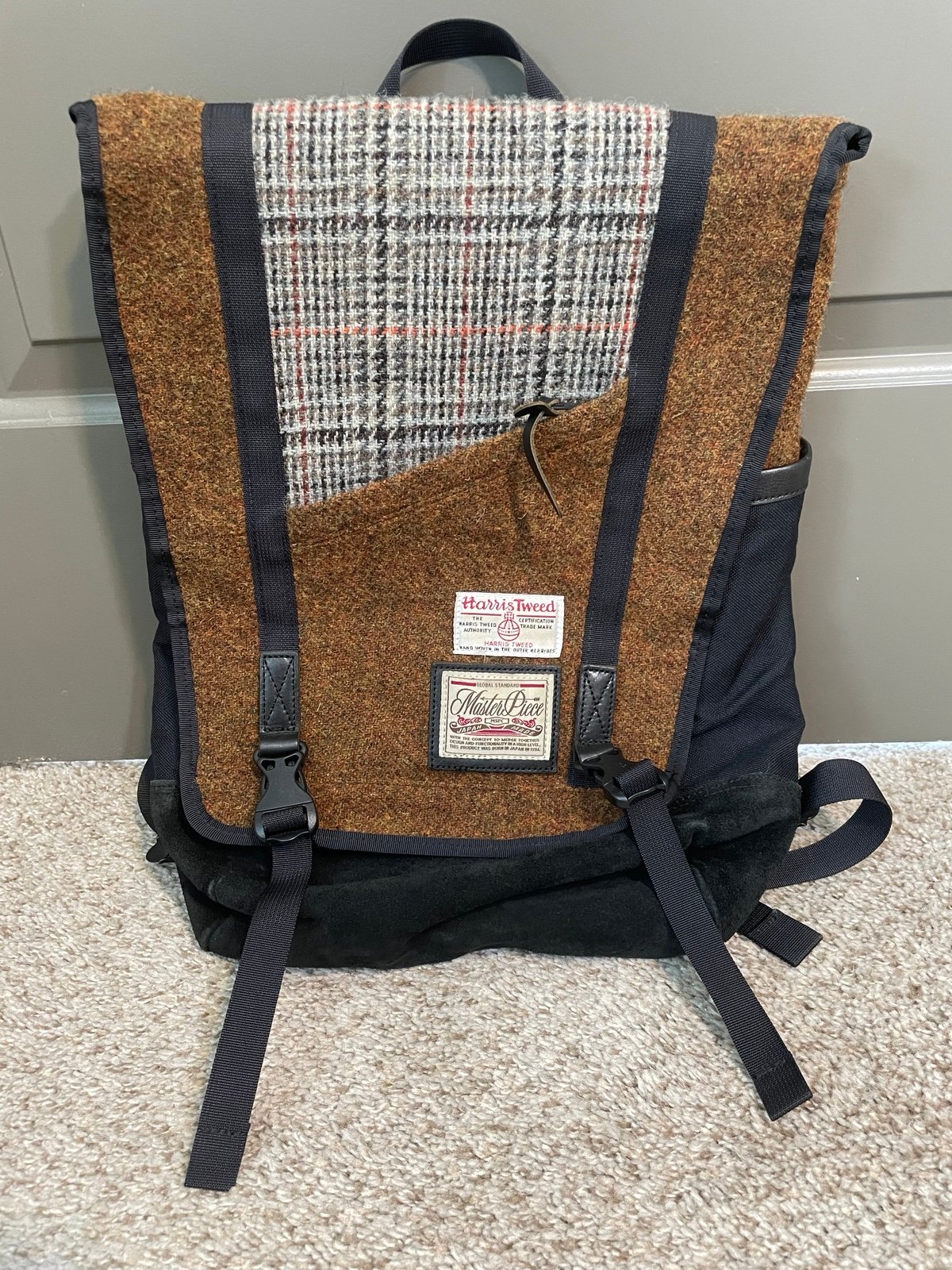 Master-Piece Harris Tweed Backpack