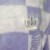 Juicy Couture Velour Lavender Lilac Check Logo Hoodie Size Large Full Zip