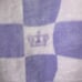 Juicy Couture Velour Lavender Lilac Check Logo Hoodie Size Large Full Zip
