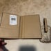 Coach travel Passport holder and luggage tag