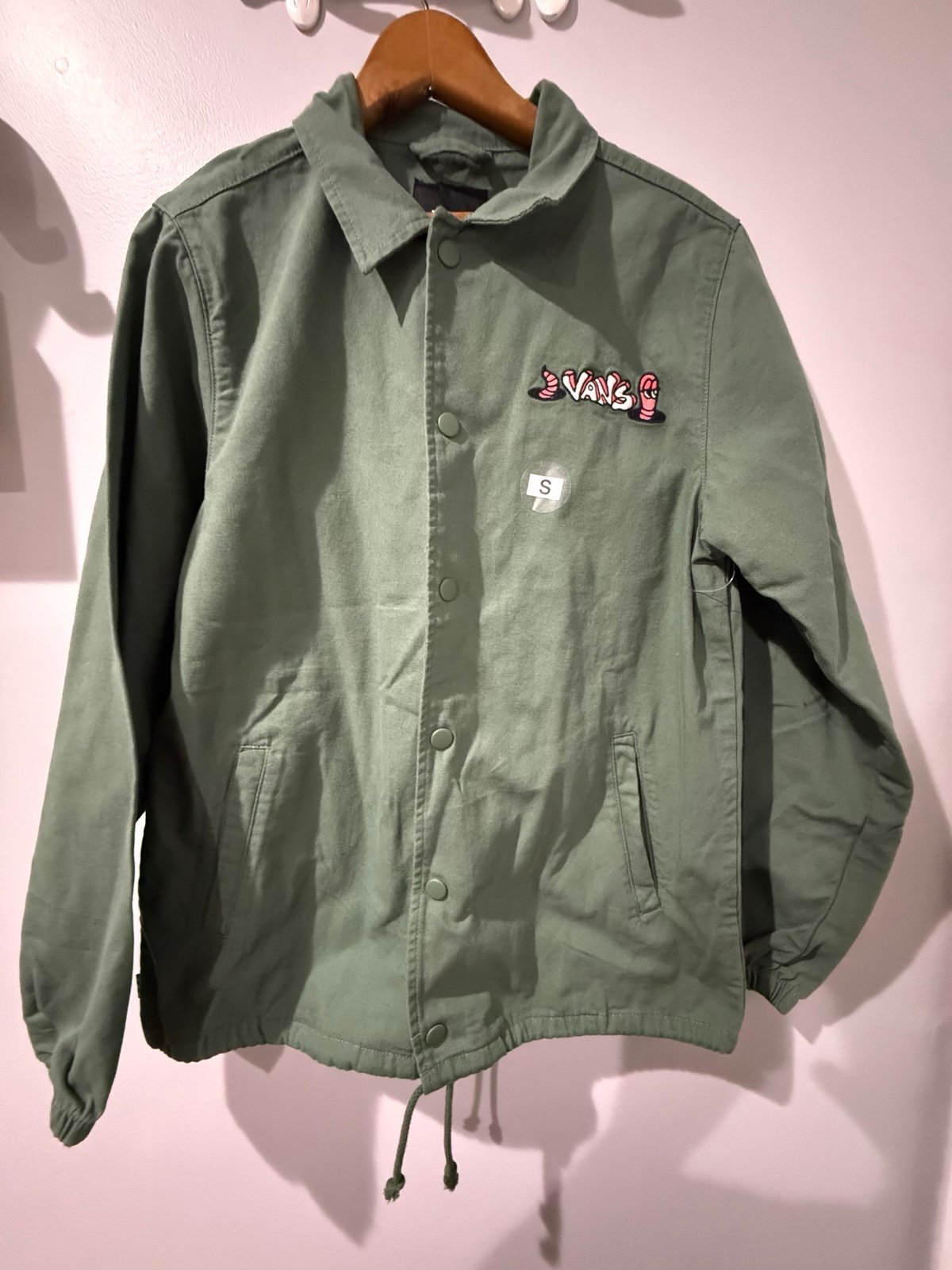 Vans Torrey Skate Jacket (Duck Green) Windbreaker Size Small NWOT N