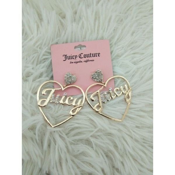 Juicy Couture Gold Earrings