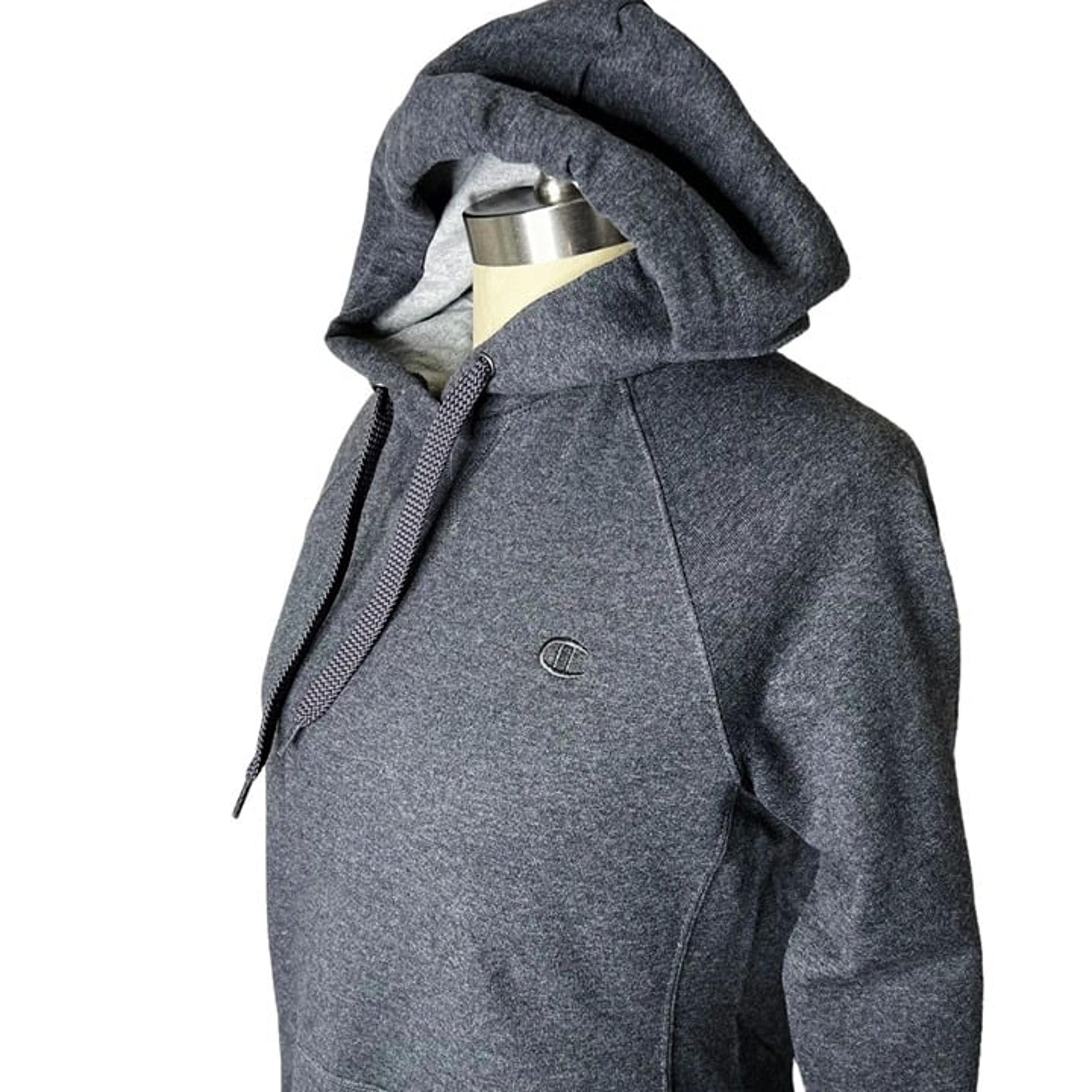 NWT Champion Sweatshirt Womens Size M Eco Fleece Granite Heat Grey Hoodie