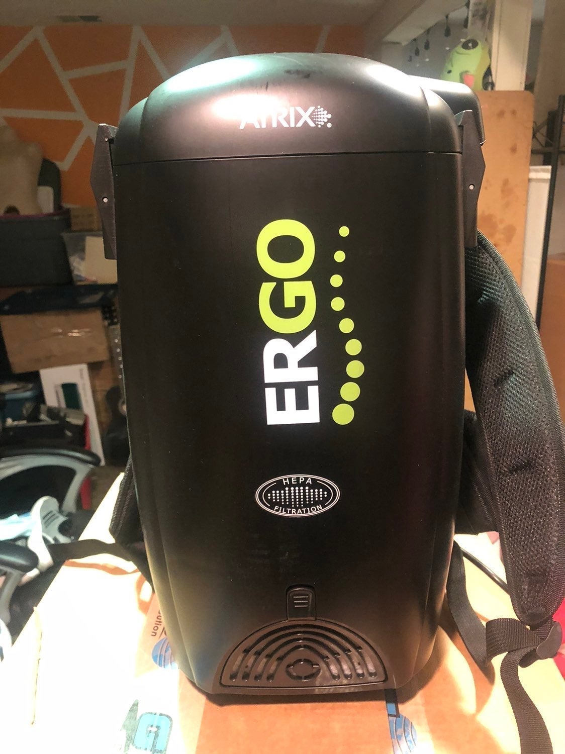 Atrix backpack ergo vacuum store
