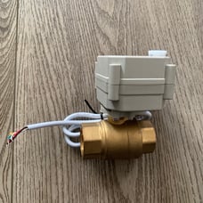 New 2 Way Brass 3/4'' DN20 Proportional Valve DC9V-24V 0-5V 0-10V or 4-20mA 5 Wi