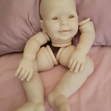 Cookie by Donna Rubert Discontinued 9- month size reborn kit by Bountiful Baby