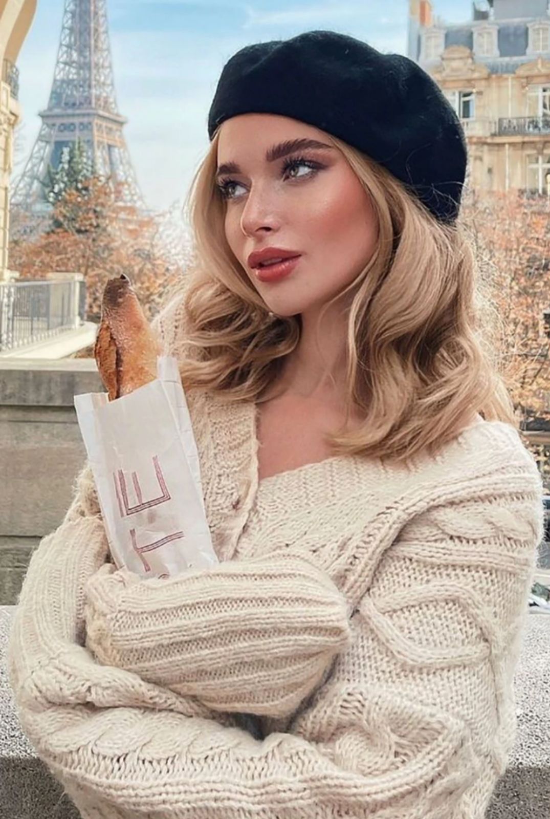100% ALPACA BERET ANNE WITH AN E INSPECTION