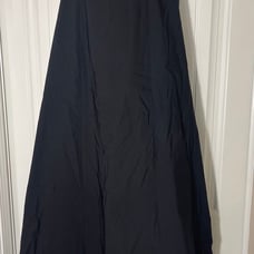 MIMI MATERNITY Black Strapless Formal Dress With Tulle SZ LARGE