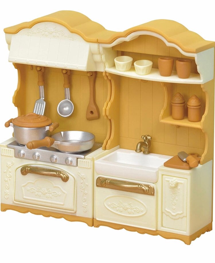 Calico Critters Kitchen Stove Sink Set