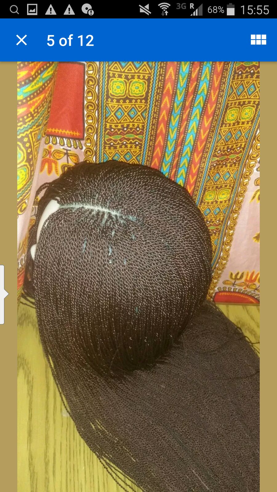 Hand Braided Wig+Frontal Closure color33