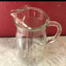 Vintage Glass Lemonade Tea Pitcher