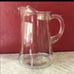 Vintage Glass Lemonade Tea Pitcher