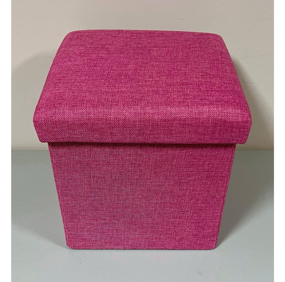Pink Storage Cube Ottoman Home Decor - 11.8” in. x 11.8” in. x 11.8” in. ✨