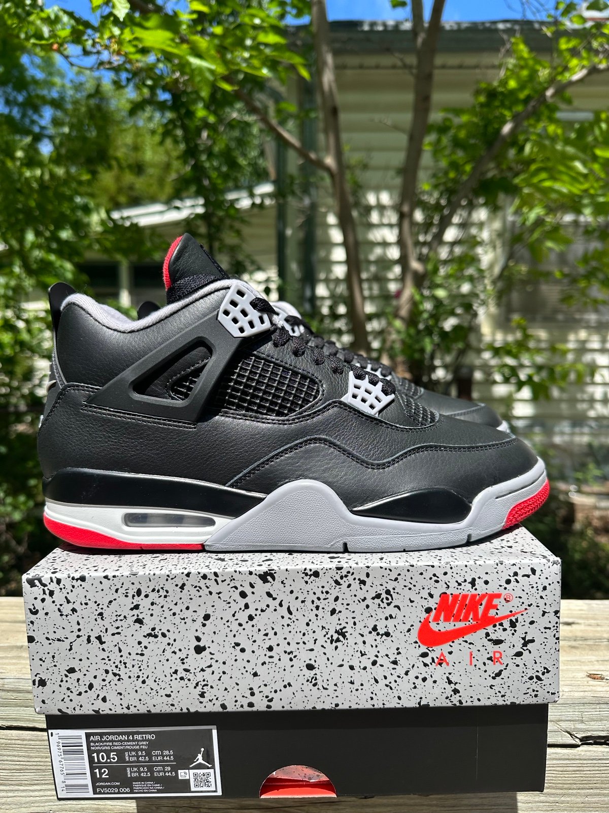 Jordan retro 4 bred reimagined