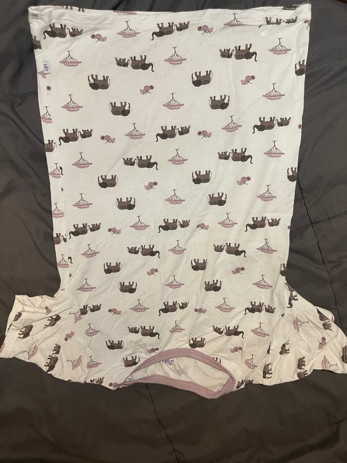 Bubble baby elephant pj set