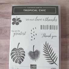 Stampin Up! Tropical Chic w/dies