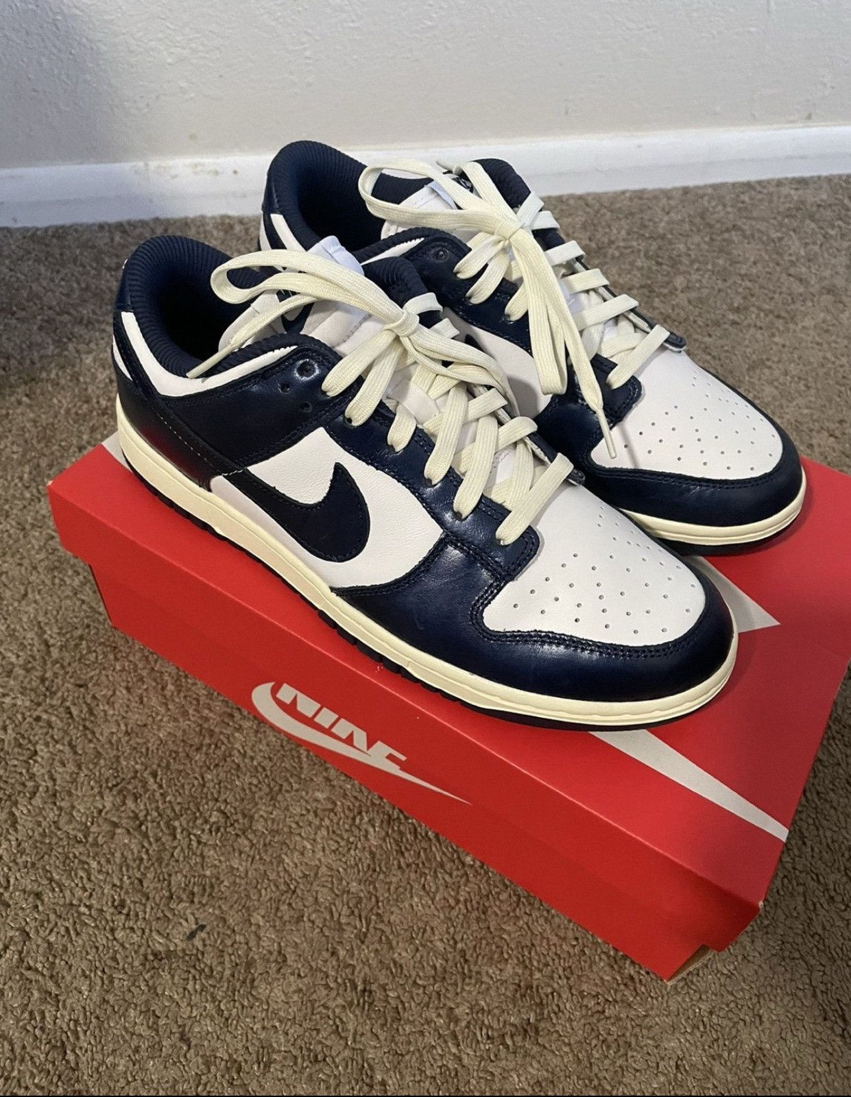 Nike Dunk Low PRM Vintage Navy