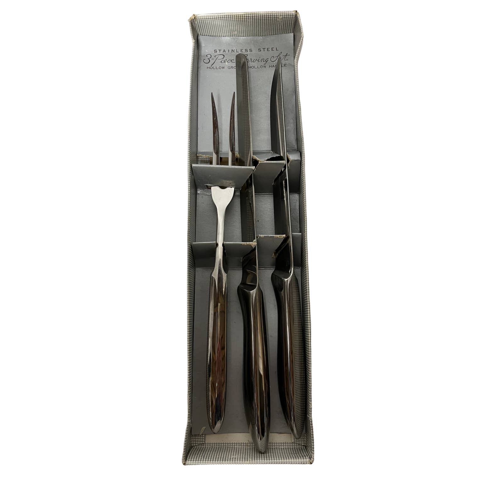 Mid Century 3 pc Set Carving Knives Knife