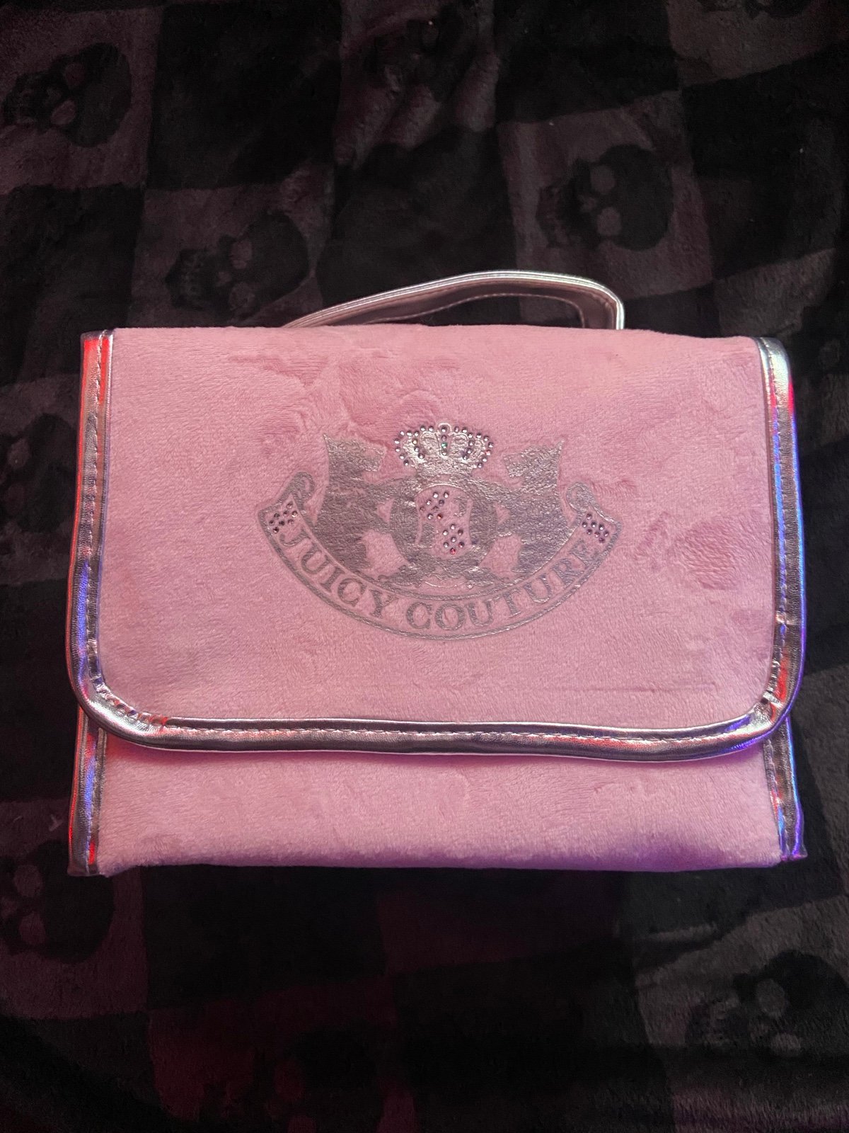 Juicy Couture Cosmetic Travel Bag (w/ free soap bottle)