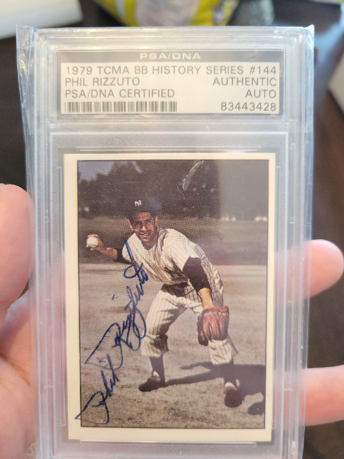 Psa phil rizzuto auto 1979