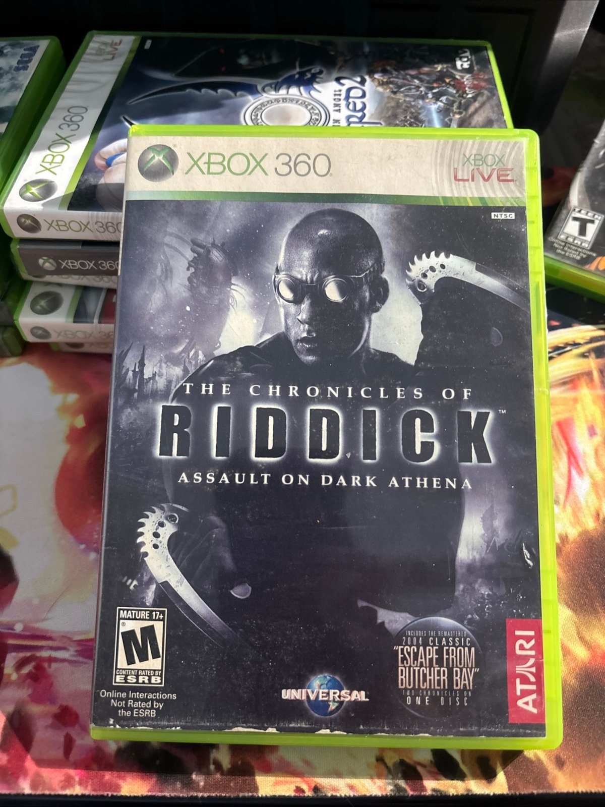The Chronicles of Riddick assault on dark Athena