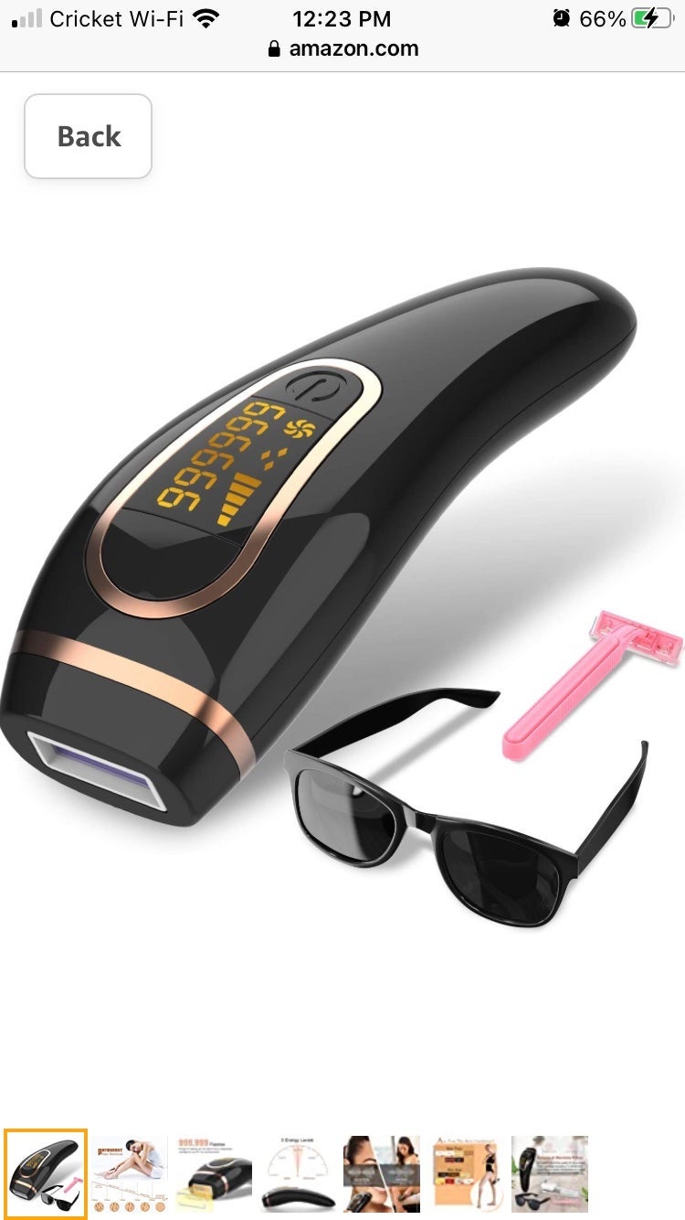 IPL hair remover