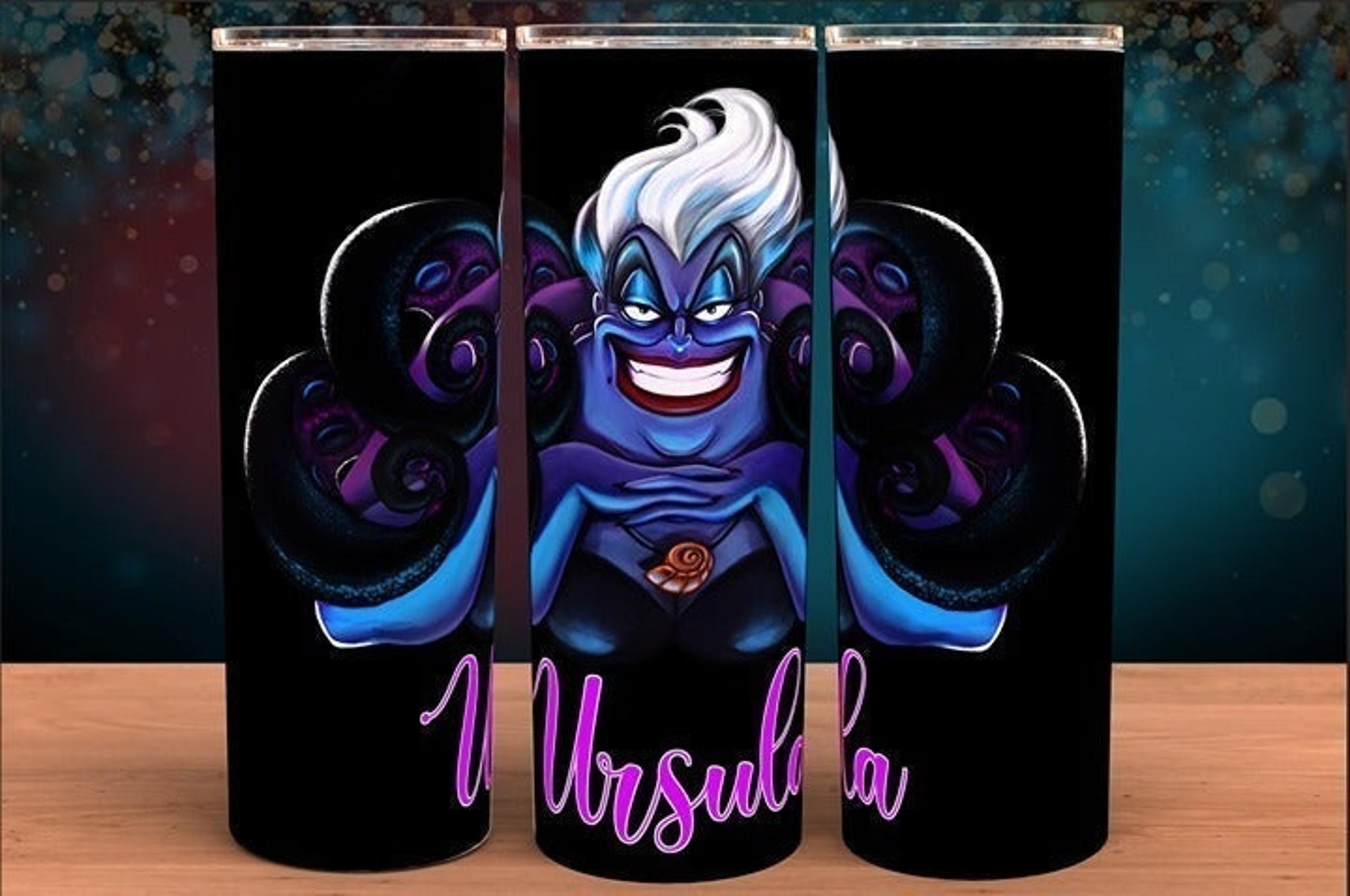 Ursula Little Mermaid Villain Tumbler 20oz