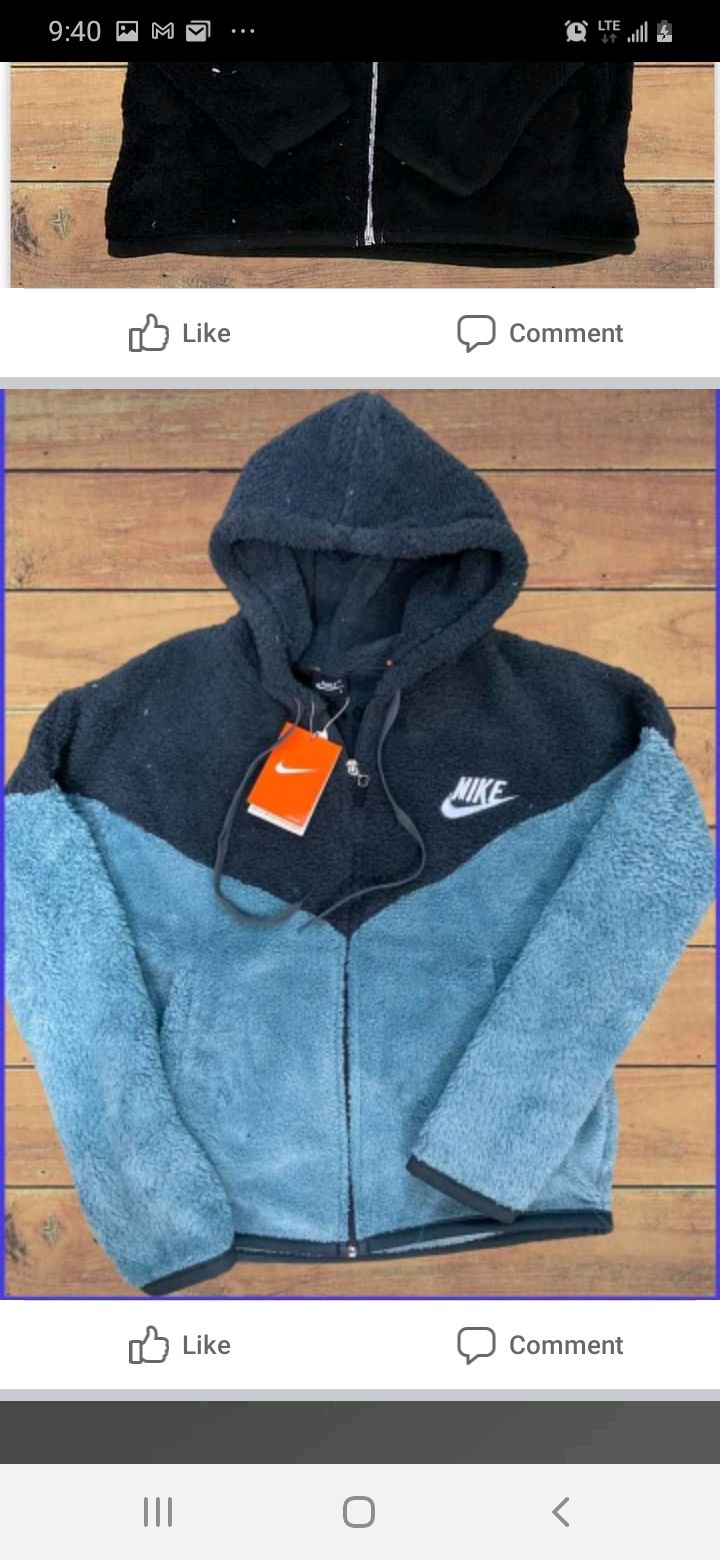 Nike fur coats