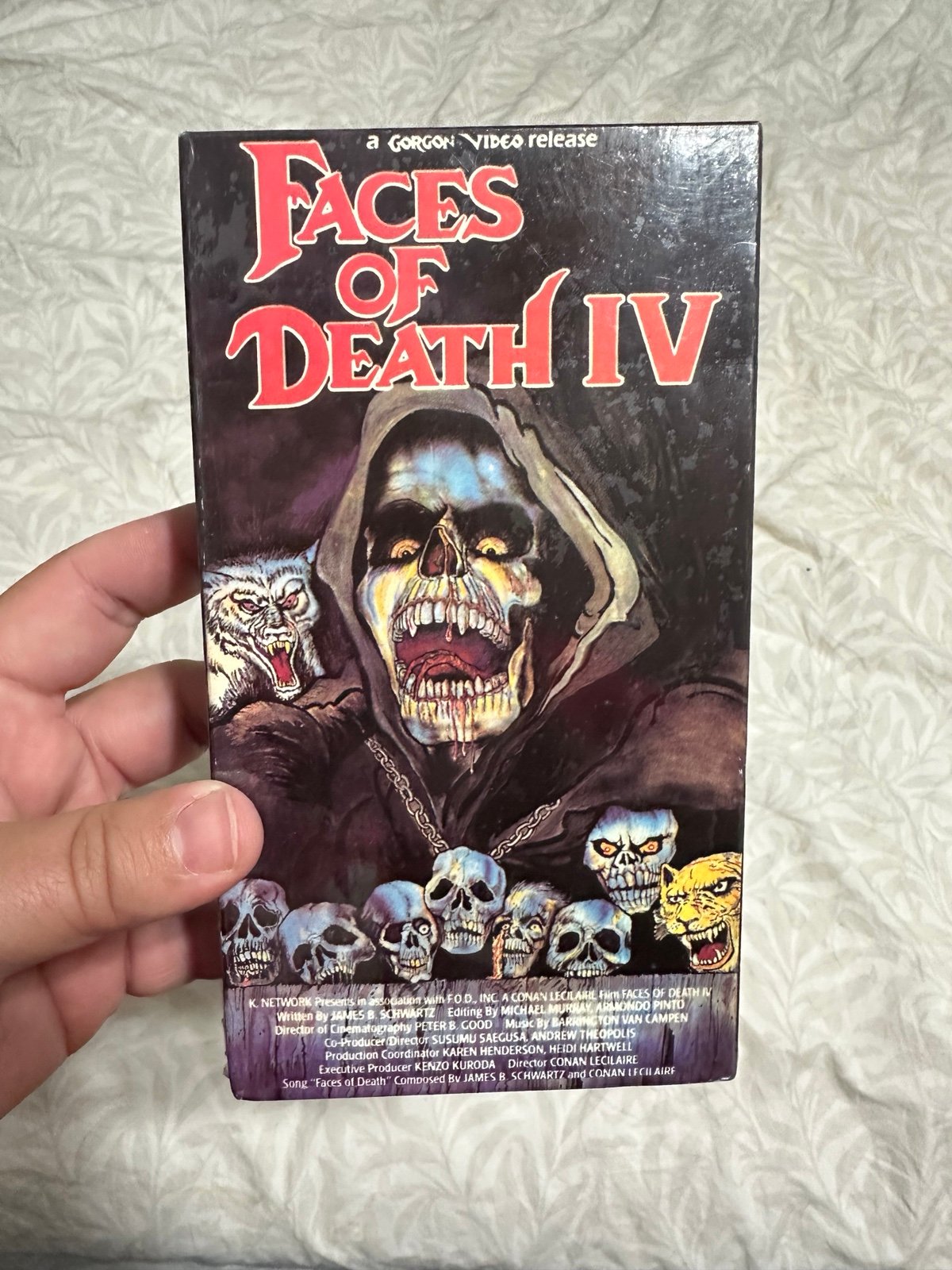 Faces of Death IV VHS New Sealed