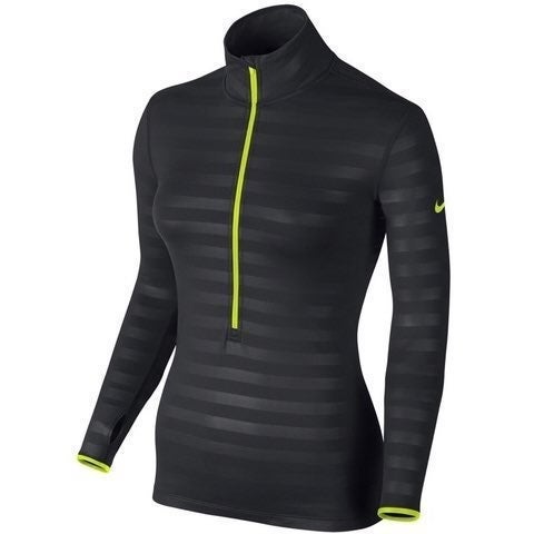 NIKE PRO HYPERWARM EMBOSSED 1/2 ZIP SIZE LARGE*