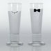 Bride and Groom Wedding Shot Glasses with Swarovski Crystals
