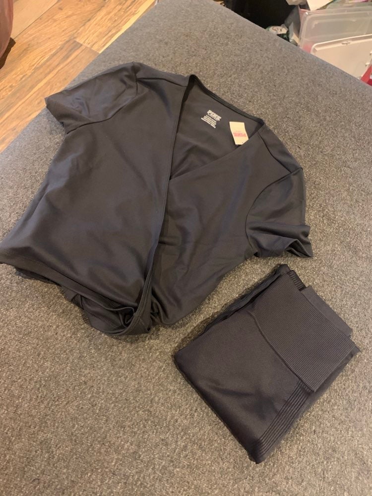 Charcoal Grey Seamless set (XS/S)