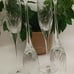 Set of 4 Champagne Flutes Vintage Fostoria San Francisco New