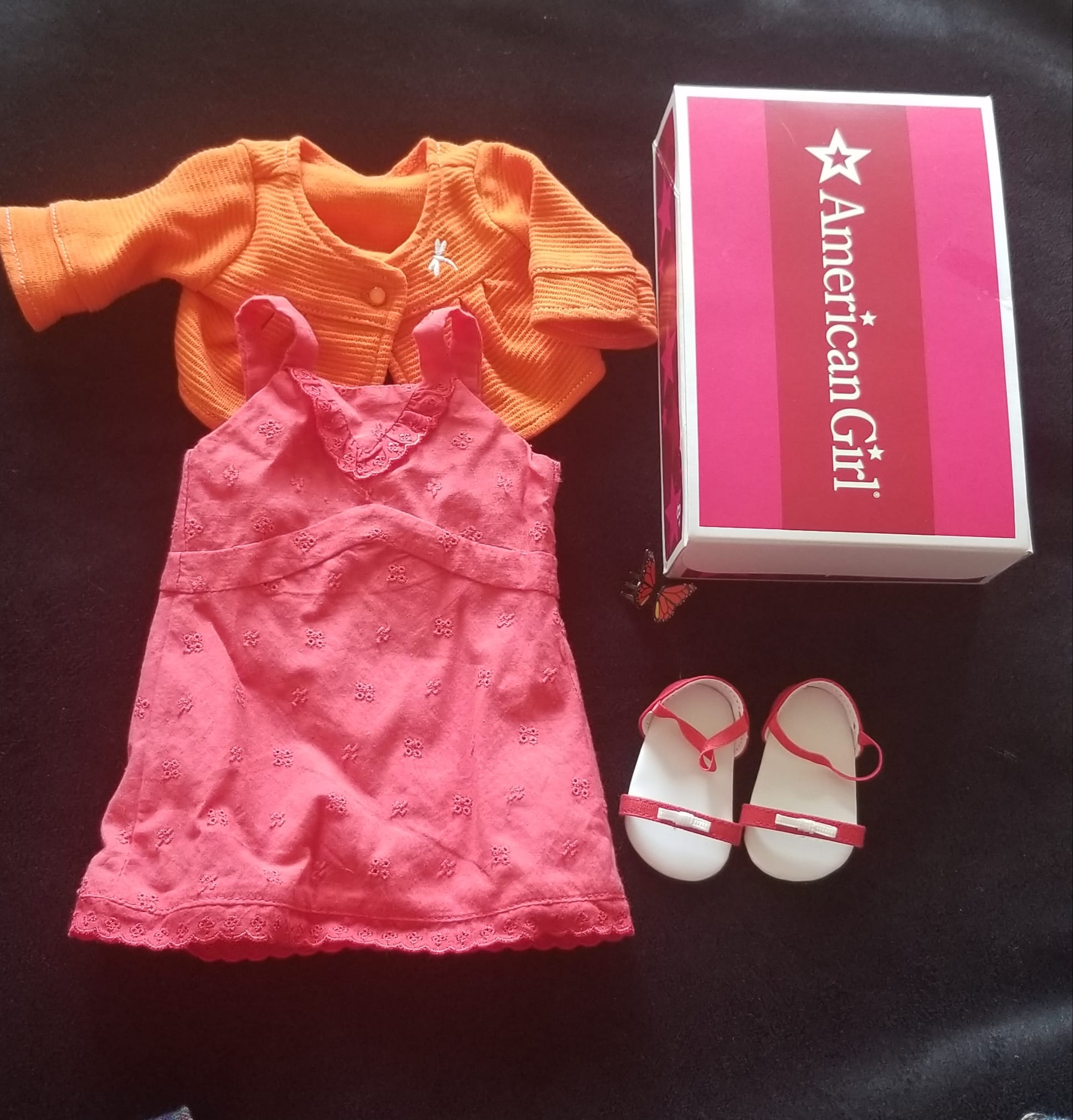American girl Lanie butterfly outfit