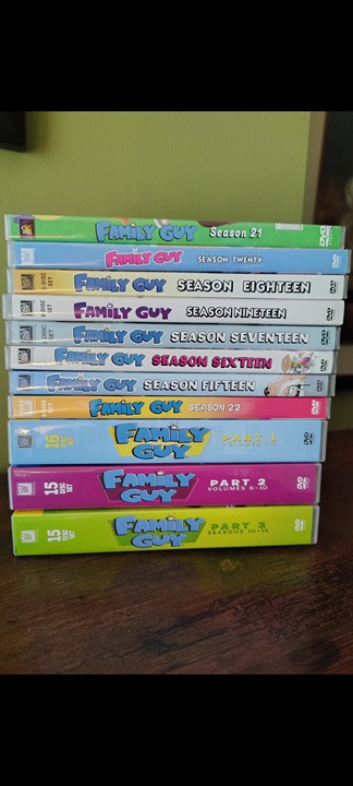 FAMILY GUY seasons 1 thru 22