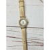 626 Chicos Genuine Leather Band Japan Movement Quartz Brown Marble Ladies Watch