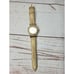 626 Chicos Genuine Leather Band Japan Movement Quartz Brown Marble Ladies Watch