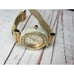 626 Chicos Genuine Leather Band Japan Movement Quartz Brown Marble Ladies Watch