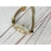 626 Chicos Genuine Leather Band Japan Movement Quartz Brown Marble Ladies Watch