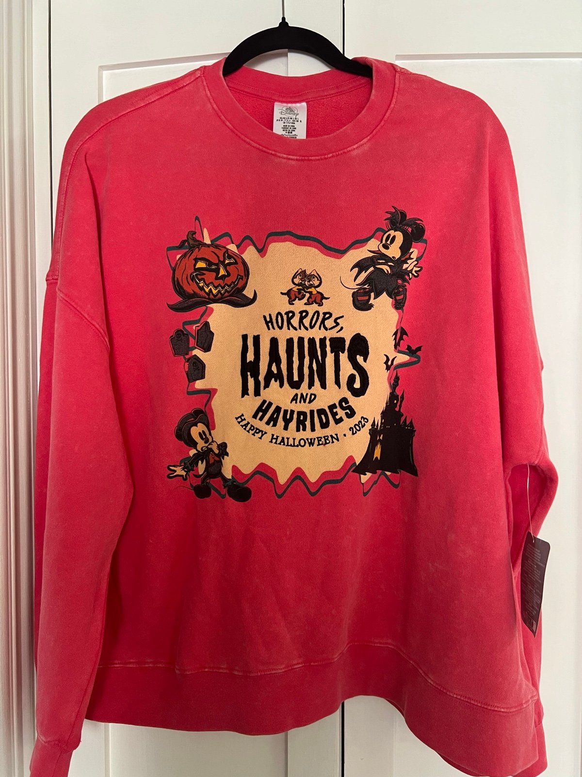 Disney Pink Halloween Haunt Sweater