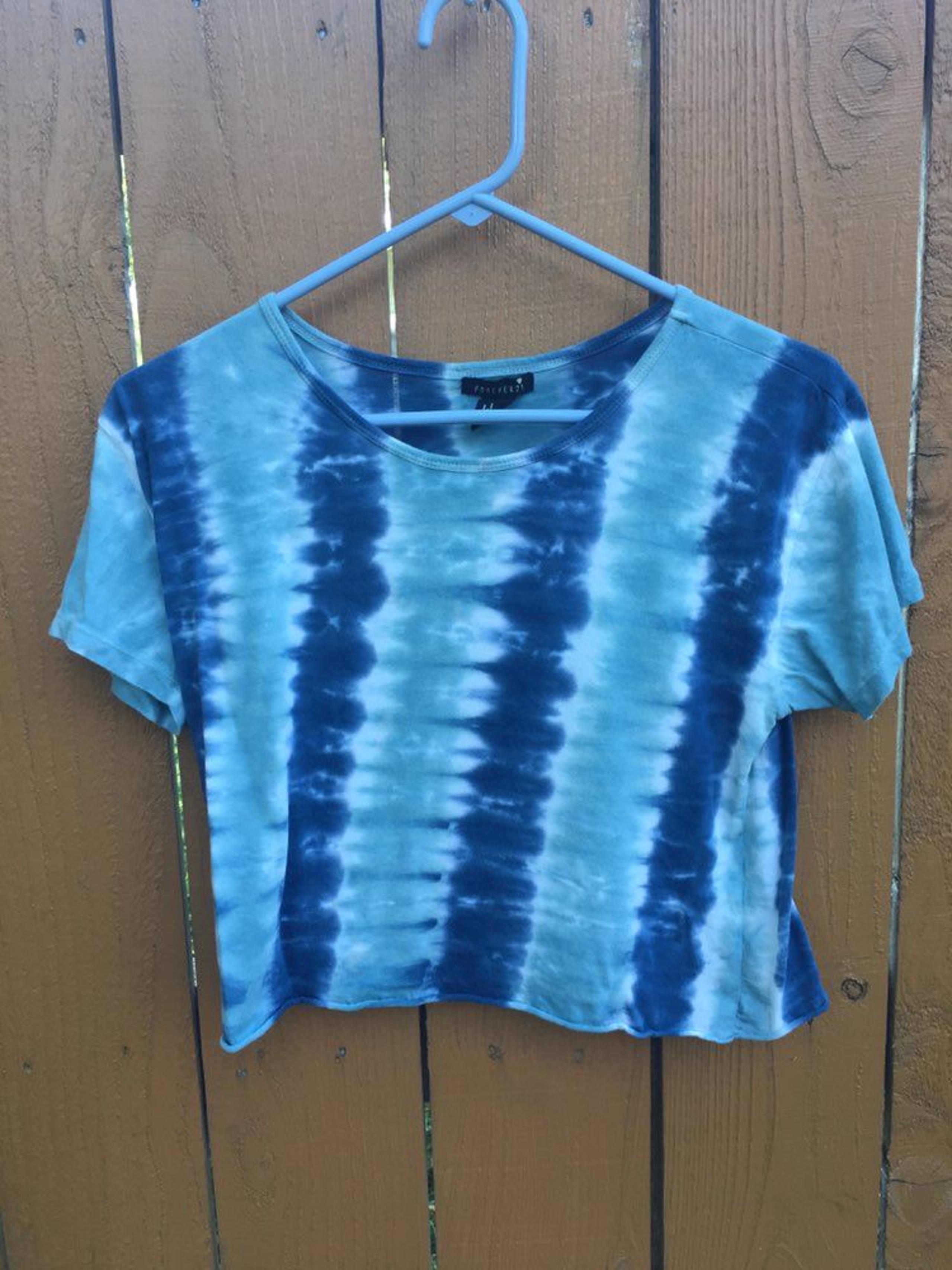 Forever 21 Crop Top Tie Dye