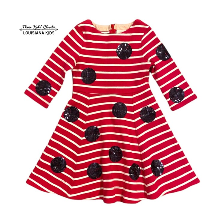 Mini Boden 4-5Y Roald Dahl Ladybird Ladybug Dress